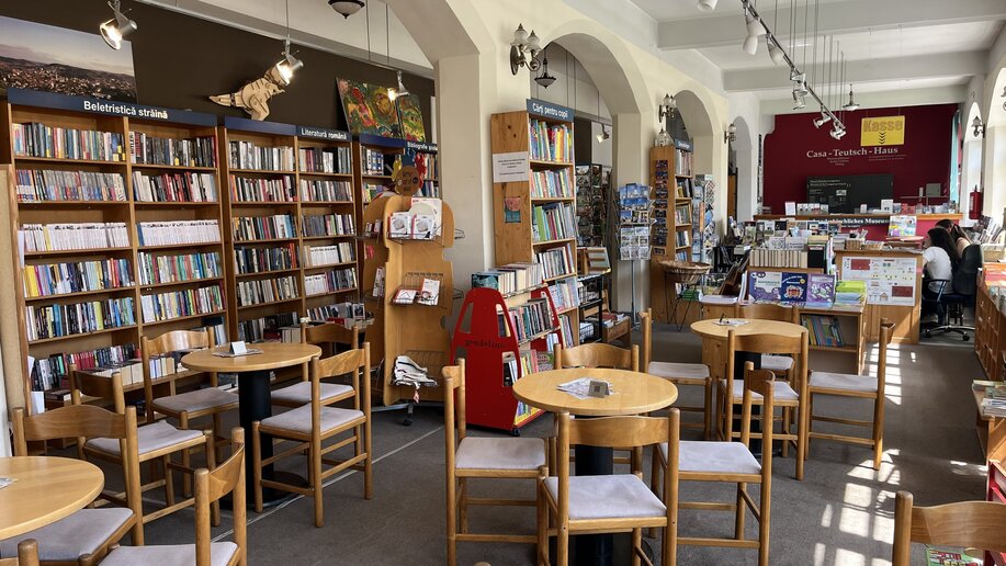 Büchercafé Erasmus im Teutsch-Haus