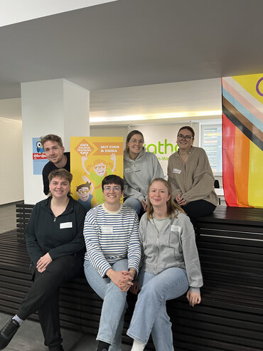 Studierende des Masterstudiengangs „Innovationsmanagement in der Sozialen Arbeit“, die die Veranstaltung gemeinsam mit Prof.in Dr.in Karla Verlinden durchgeführt haben.