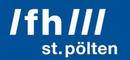 Das Logo der FH st. pölten ist abgebildet.