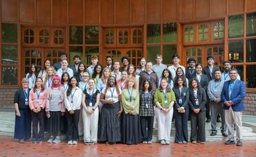 Die internationale Studierenden-Gruppe der katho und Christ im Gruppenfoto