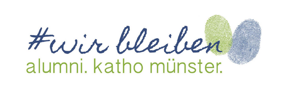 #wirbleiben - Logo für Alumni der katho Münster