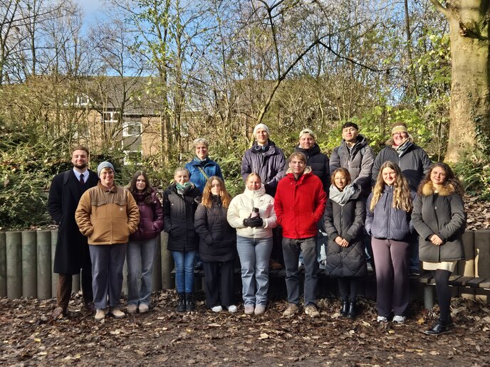 Gruppenfoto Praxisbesuch