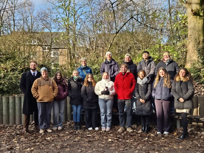 Gruppenfoto Praxisbesuch