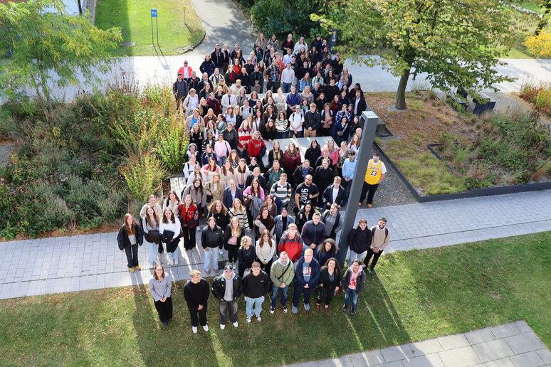 Erstsemester der Fachbereiche Sozialwesen und Angewandte Theologie