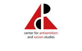 Das Logo von center for antisemitism and racism studies wird gezeigt
