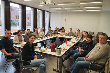 Anleitende, Studierende und Dozent_innen trafen sich zum Anleiter_innen-Treffen in Münster. 