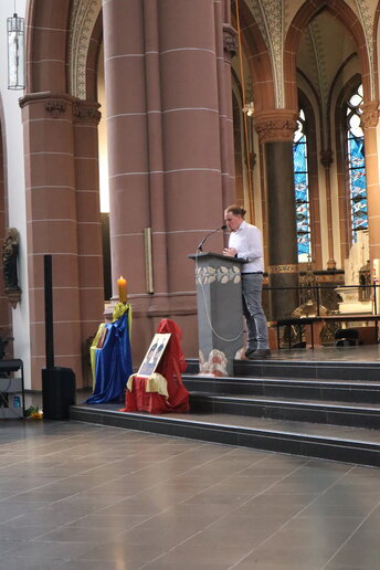 Studierendenvertreter Jerome Schwigon