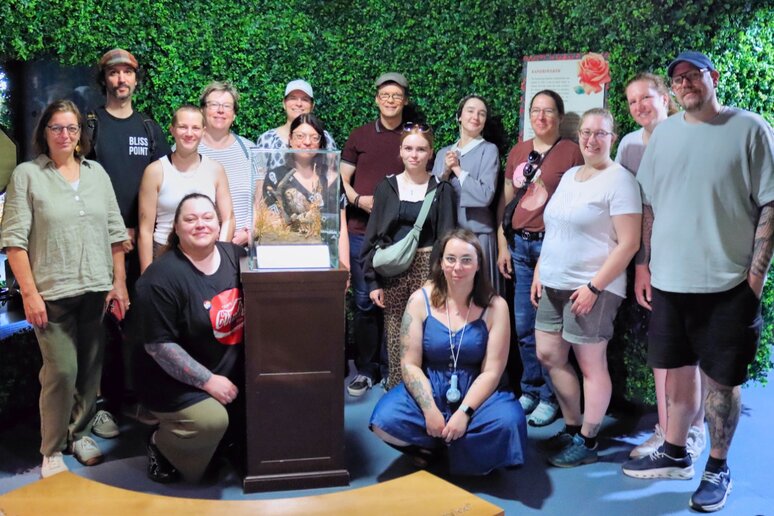 Exkursionsgruppe im Florence Nightingale Museum