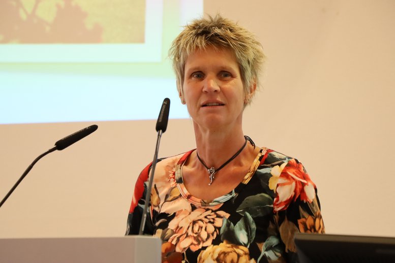 Grußwort von der stellvertretenden Bürgermeisterin Sabine Kramm.