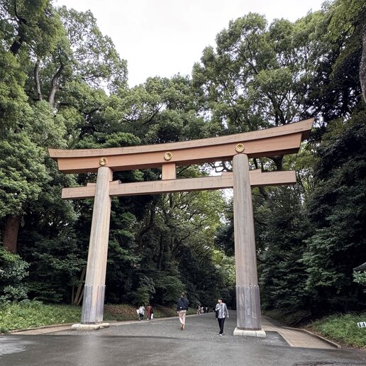 Besuch des Meji Schreins in Tokyo