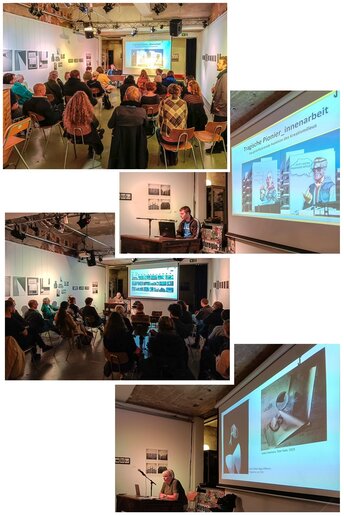 In Aachen fand die Ausstellung und Vortragsreihe „Die Sprache der Stadt - Architektur zwischen normalisierten Blicken und ästhetischer Subjektivität“ statt.