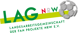 Logo des LAG Fanprojekt NRW e.V.