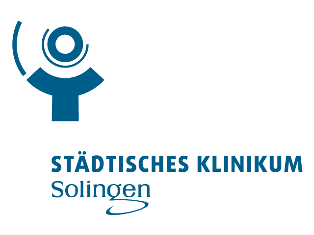 Es wird das Logo des Städtischen Klinikums Solingen gezeigt.