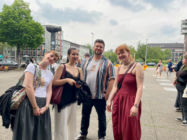 katho-Studierende bei der Exkursion nach Bochum