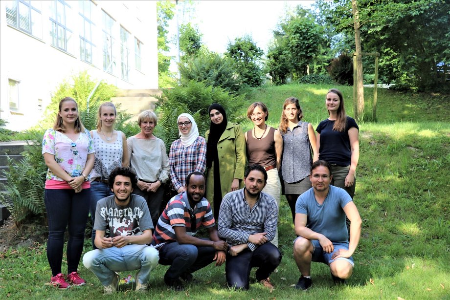 Gruppenbild der Beteiligten des Projekts "Start Now" der katho in Aachen